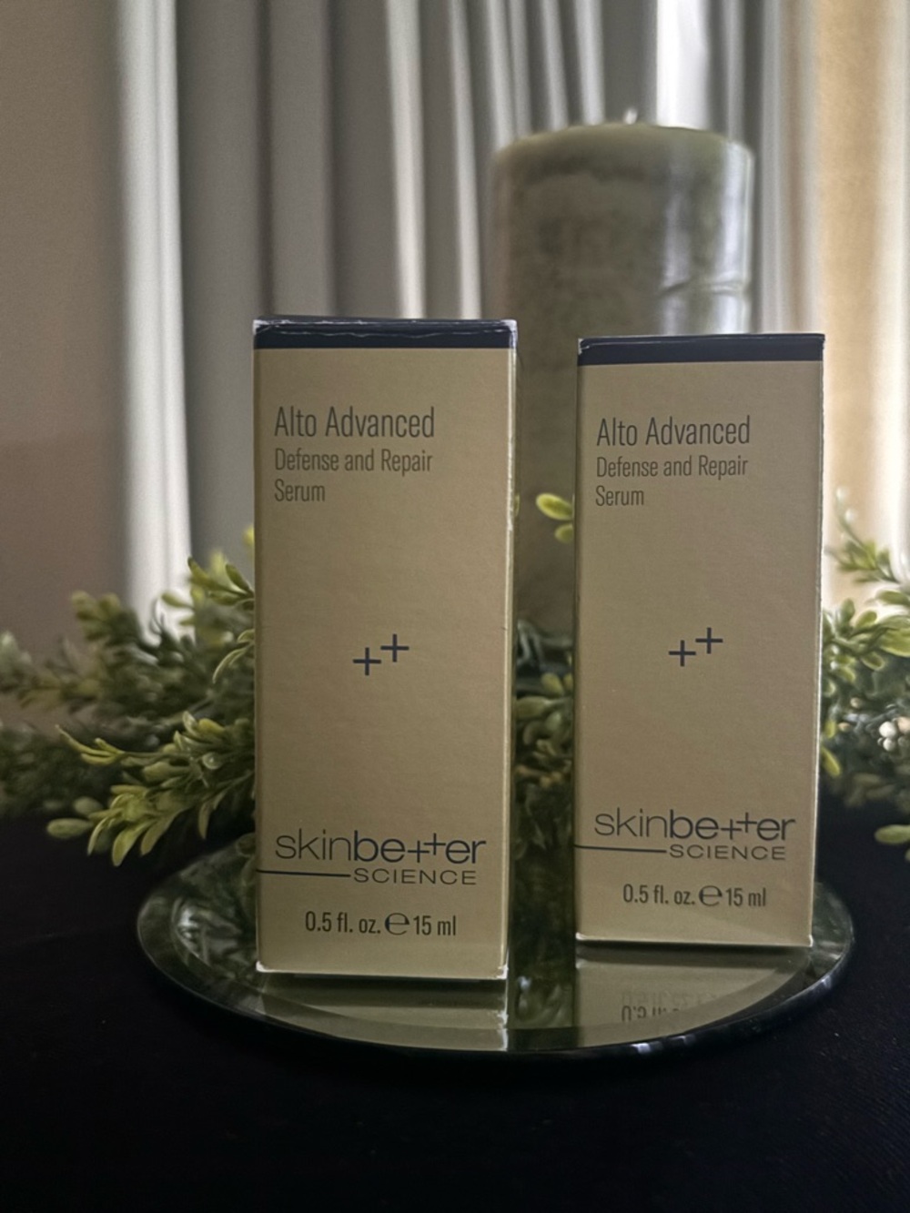 Alto Advanced Defense & Repair Serum by Skinbetter Science. New 2-Piece Set.